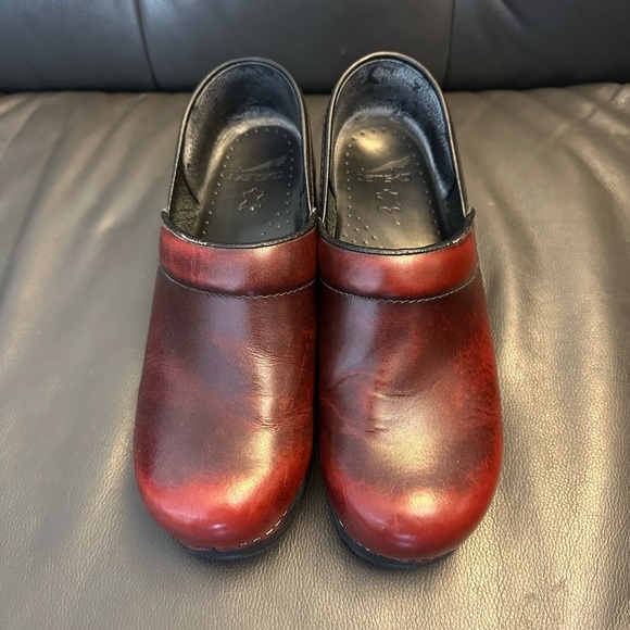 Dansko Dark Leather Clogs - Picture 7 of 7